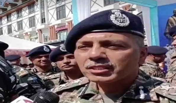 Srinagar is peaceful, says IG CRPF