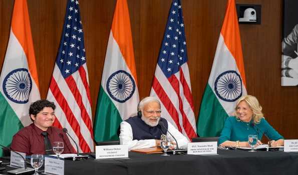 PM Modi, US First Lady attend special event on skilling