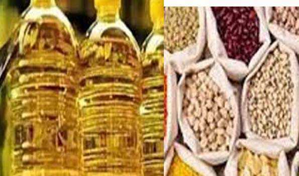 खाद्य तेलों में टिकाव; अरहर दाल सस्ती