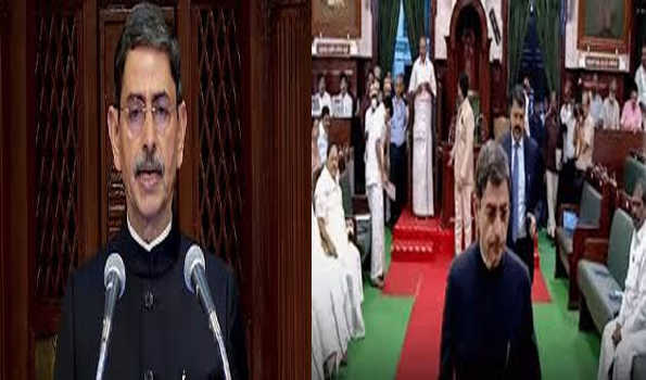 राज्यपाल रवि का विधानसभा बहिष्कार, नववर्ष का संबोधन दिए बिना सदन से चले गए