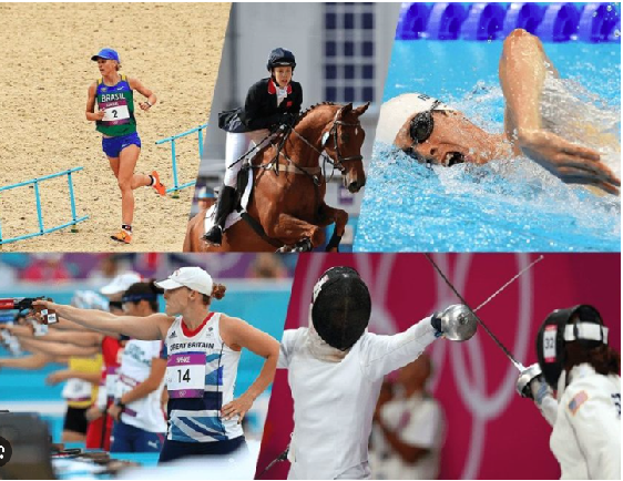 ماڈرن پینٹاتھلون: اولمپکس کے  کثیرمقابلہ جاتی کھیلوں کی ایک شکل