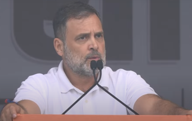 ووٹ چوری کے خلاف کانگریس کی ریلی میں ملک بھر سے ہجوم امڈے