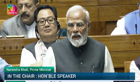 तुष्टीकरण की जगह हमने संतुष्टीकरण नीति बनाई: मोदी