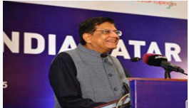 ہندوستان-قطر کی شراکت داری، پائیداری، ٹیکنالوجی اور انٹرپرینیورشپ کے ستونوں پر مبنی ہوگی: گوئل