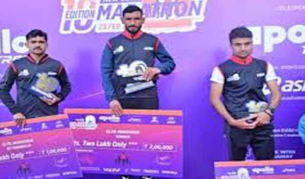 उत्तराखंड के मान सिंह और भागीरथी ने जीता अपोलो टायर्स नई दिल्ली मैराथन का खिताब