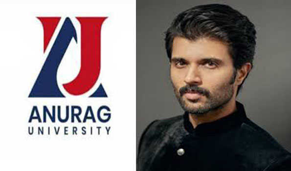 अनुराग यूनिवर्सिटी ने अभिनेता विजय  को बनाया अपना ब्रांड एंबेसडर