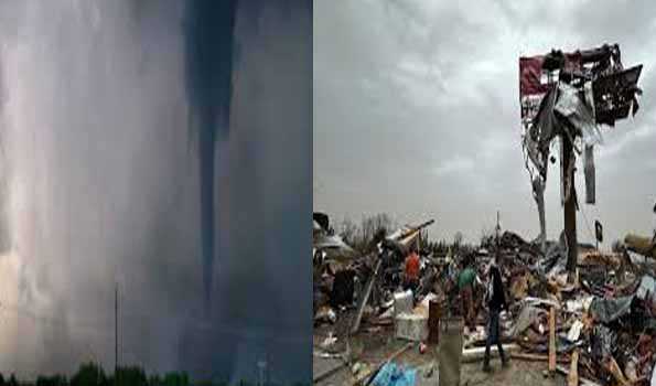 अमेरिका में तूफान, बवंडर से मरने वालों की संख्या बढ़कर हुई 28