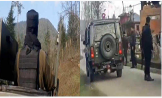 کپوارہ کے زچلڈارہ علاقے میں سیکورٹی فورسز اور ملی ٹنٹوں کے درمیان انکائونٹر شروع