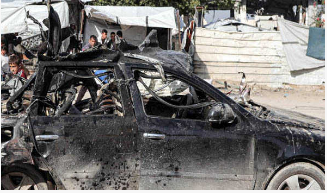 غزہ میں اسرائیلی حملوں میں 15 افراد شہید ہو گئے