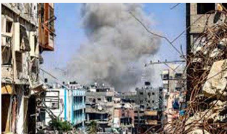 اسرائیل نے جنگ بندی کے بعد پہلی بار غزہ پر فضائی حملے تیز کئے