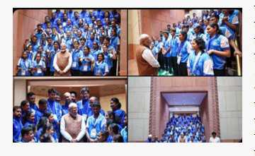 مودی نے خصوصی اولمپکس میں میڈل جیتنے والے کھلاڑیوں سے ملاقات کی