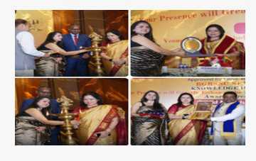 میناکشی لیکھی، روی کمار دہیا کو 'بھارت گورو رتن شری سمان' سے نوازا گیا