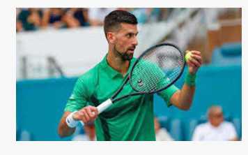 جوکووچ نے  اُگو کارابیلی کو شکست دے کر میامی اوپن کے آخری 16 میں جگہ بنائی