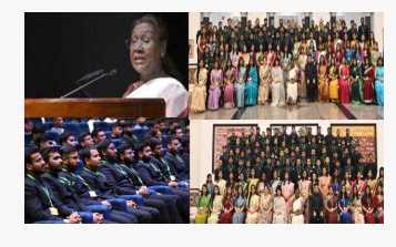 سرکاری ملازمین کو لوگوں کی زندگیوں میں تبدیلی لانے کے لیے کام کرنا چاہیے: مرمو