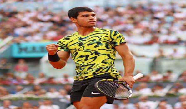 करेन खाचानोव को हराकर अल्काराज इटैलियन ओपन के क्वार्टरफाइनल में