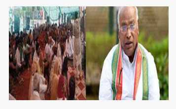 کھڑگے نے ایچ اے یو کے طلباء سے بات کی