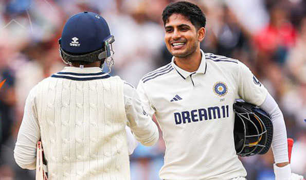 गिल ने ठोके 161, भारत ने इंग्लैंड को दिया 608 का लक्ष्य