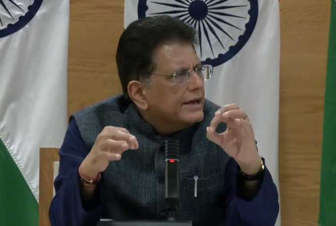 अमेरिका के साथ व्यापार समझौते में किसानों के हितों से कोई समझौता नहीं किया गया: गोयल