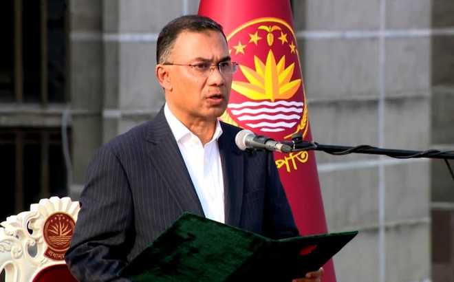 बंगलादेश के 11वें प्रधानमंत्री बने तारिक रहमान