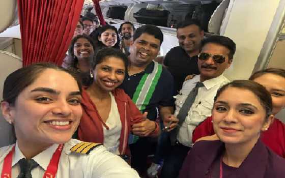 دبئی سے 149 مسافروں کو لے کر دہلی پہنچی ایئر انڈیا کی پرواز