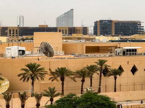 ریاض میں امریکی سفارت خانے پر ڈرون حملہ