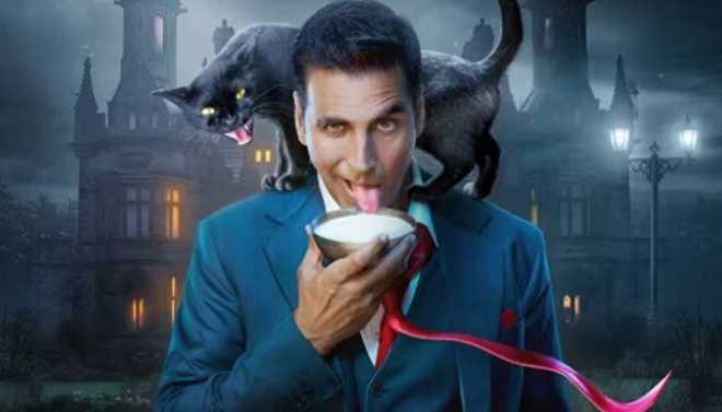 اکشے کمار اور شکھر دھون نے 'بھوت بنگلہ' کے سیٹ کو کرکٹ کا میدان بنایا