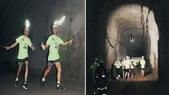 زمین کا سینہ چیر کر نیا عالمی ریکارڈ،3669 فٹ کی گہرائی میں میراتھن کا انعقاد ، تاریخ رقم