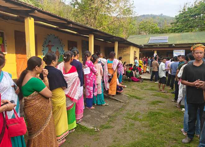 असम में विधानसभा चुनाव में नौ बजे तक 17 प्रतिशत मतदान