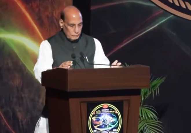 राजनाथ ने किया नॉर्थ टेक सिम्पोजियम का उदघाटन