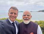 मोदी और मैक्रों ने द्विपक्षीय वार्ता में रक्षा सहयोग को अधिक सशक्त बनाने पर सहमति व्यक्त की