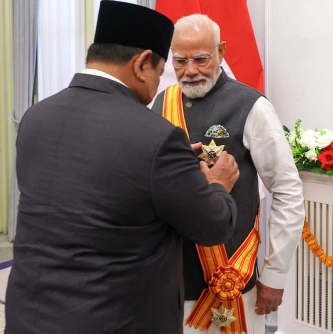 इंडोनेशिया के सर्वोच्च सम्मान से नवाजा गया मोदी को