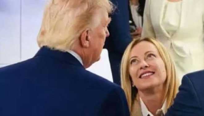 جارجیا میلونی ایک اچھی شخصیت ہیں: ٹرمپ کا یوٹرن
