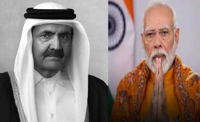 مودی نے قطر کے سابق امیر شیخ حمد بن خلیفہ آل ثانی کے انتقال پر گہرے دکھ کا اظہار کیا