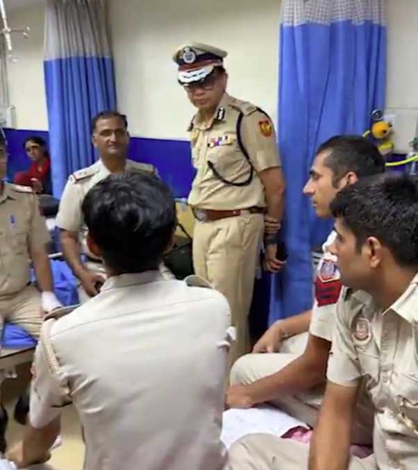 सीजेपी प्रदर्शन के दौरान 118 पुलिसकर्मी घायल