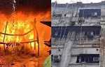 کولکاتہ کے ایک ہوٹل میں آگ لگنے سے نو افراد ہلاک