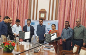 MUMBAI,JUNE 6 (UNI):-Torrent signs MoU with Govt of Maharashtra for three Pumped Storage Hydro Projects of 5,700 MW capacity, in the presence of Maharashtra Deputy Chief Minister Devendra Fadnavis, in Mumbai on Tuesday.UNI PHOTO-95U MUMBAI,JUNE 6 (UNI):-Torrent signs MoU with Govt of Maharashtra for three Pumped Storage Hydro Projects of 5,700 MW capacity, in the presence of Maharashtra Deputy Chief Minister Devendra Fadnavis, in Mumbai on Tuesday.UNI PHOTO-95U