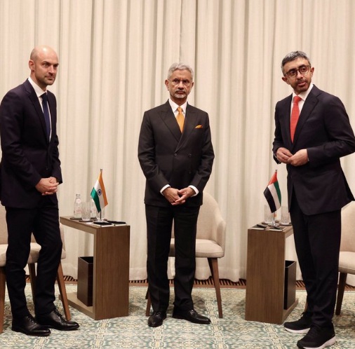 India, UAE, France review trilateral cooperation, focus on AI, space, energy