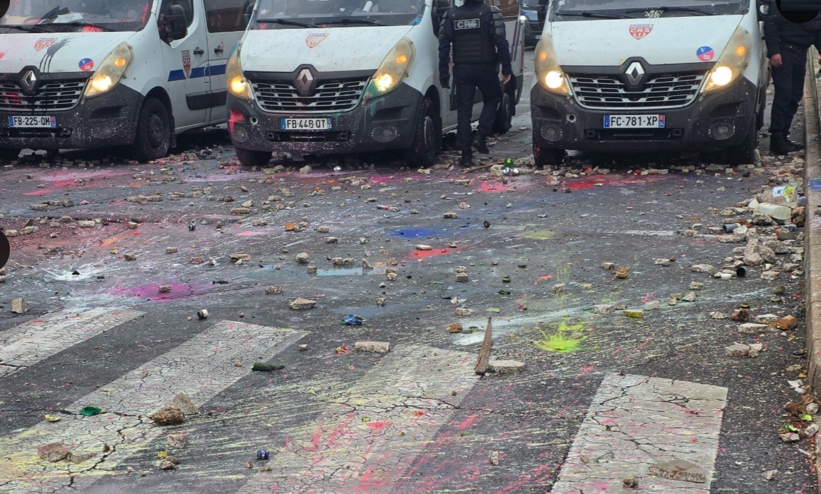 At least 1,200 detained during unrest in France, 150 policemen injured