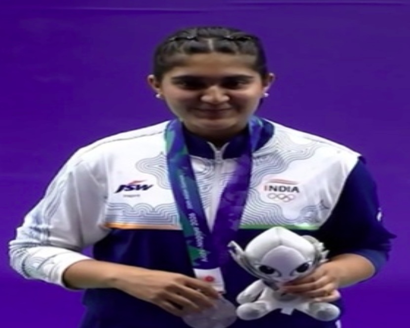 Esha Singh shoots silver after dramatic shoot-off battle at Asian Games