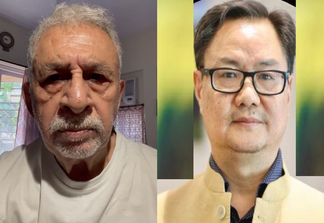 Naseeruddin Shah faces backlash over 'Dimagi Naxal' remark; Rijiju calls actor 'dangerous urban Naxal'