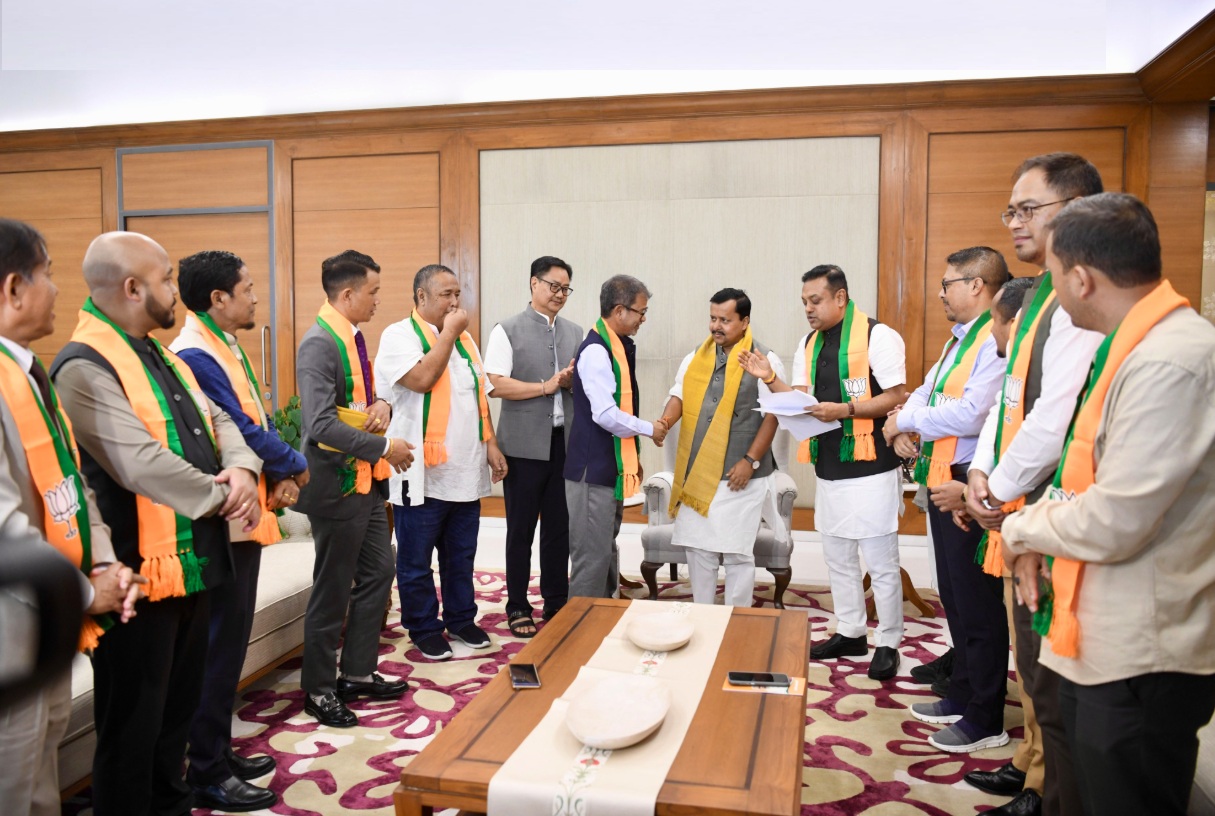 BJP expands presence in Meghalaya Assembly, 8 UDP MLAs join the party