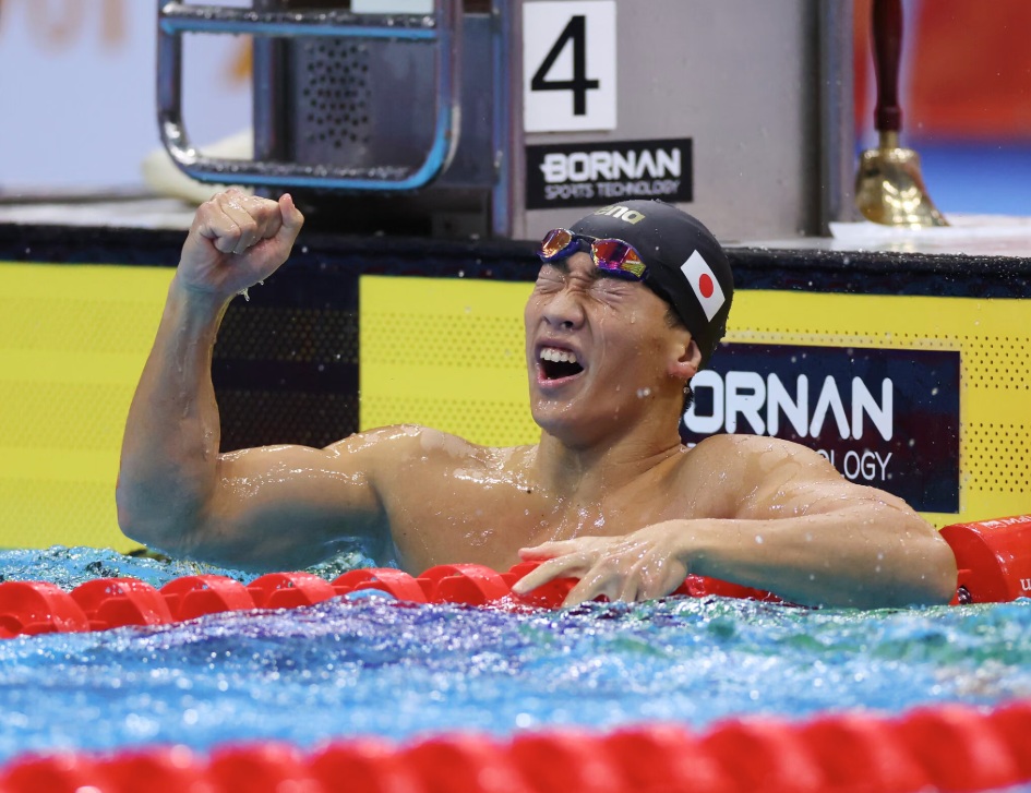 Japanese teenage swimmer Ohashi breaks world record at Asian Games