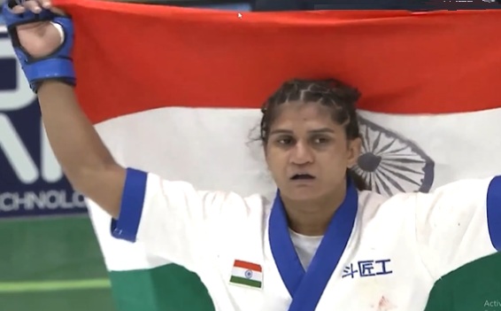 Suchika makes history with India's first Asian Games MMA medal