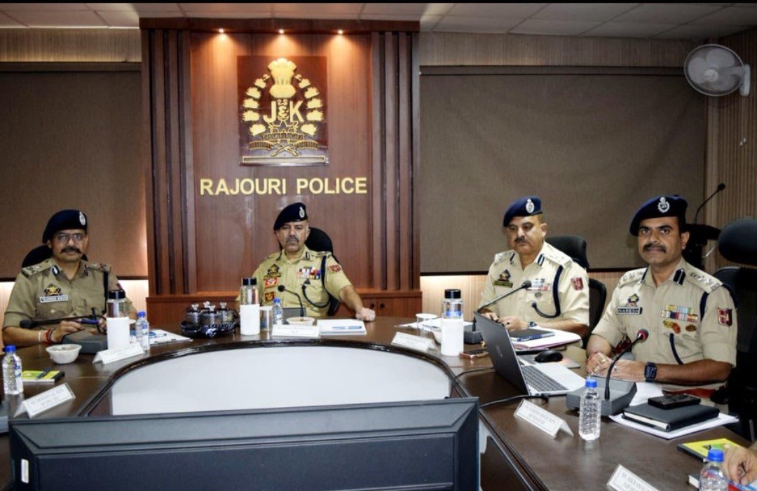 J&K DGP reviews security, ongoing ops in Rajouri