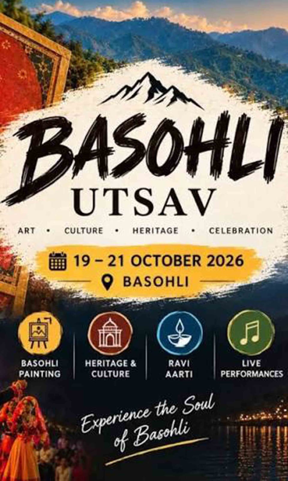 J&K: Stage set for three-day 'Basohli Utsav' beginning Monday