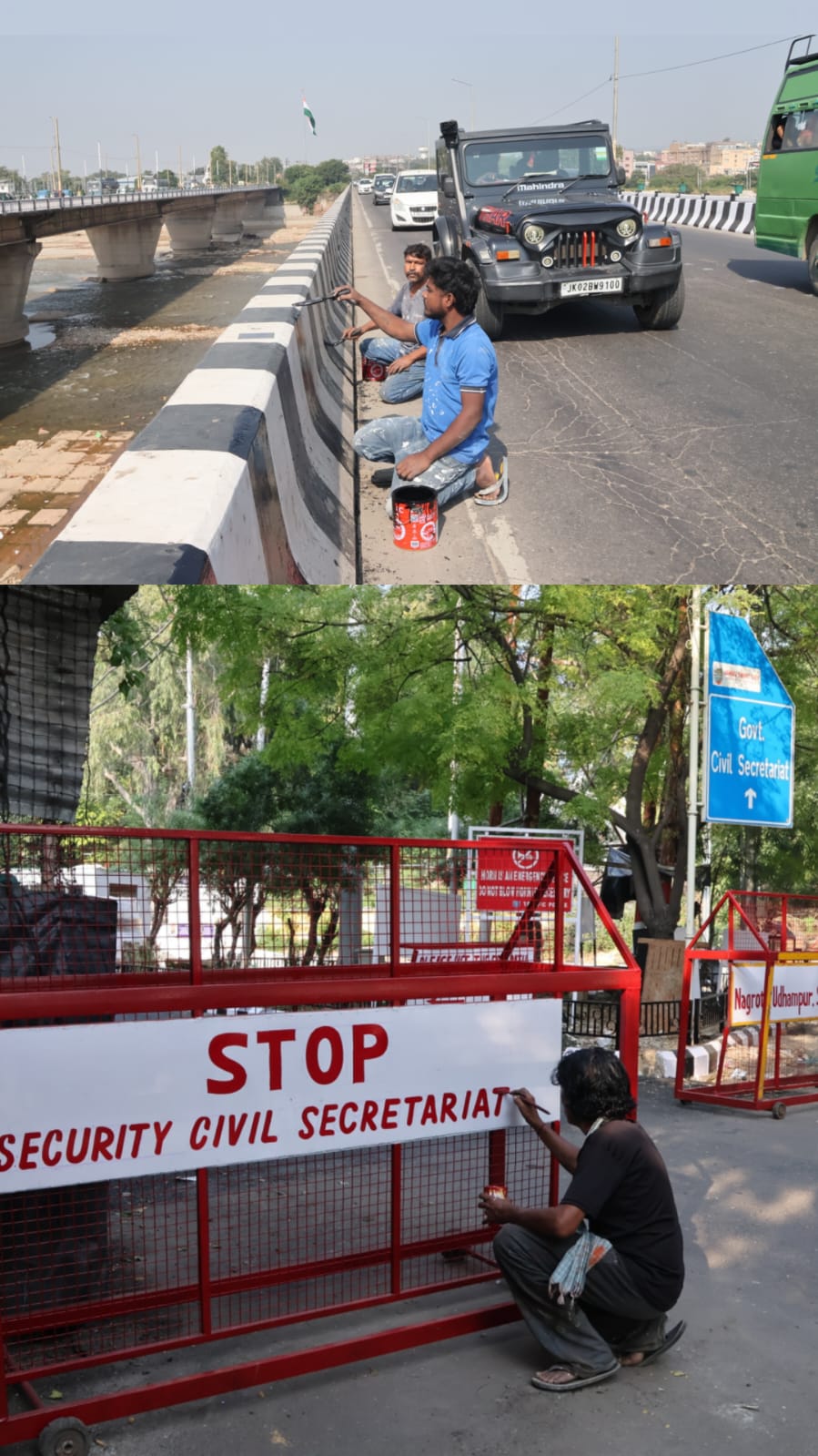 Jammu gets facelift ahead of Darbar move