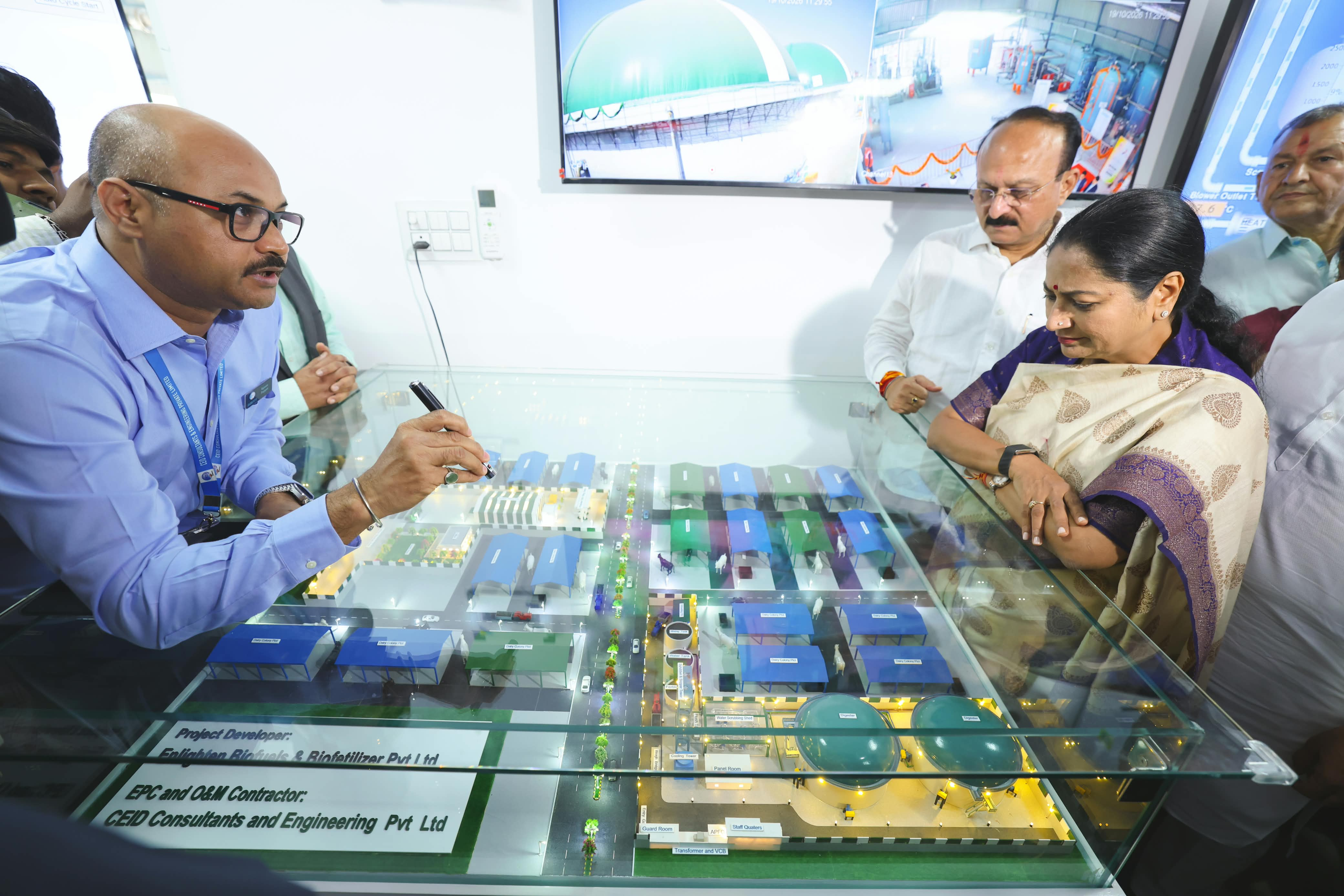 Delhi CM inaugurates state-of-the-art biogas plant at Goyla Dairy, to process 200 MT cow dung per day