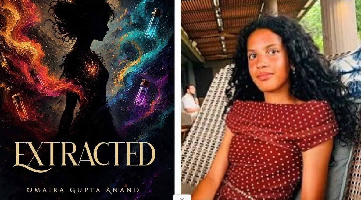 13-year-old Omaira Gupta Anand debuts with 'Extracted', a fantasy novel where emotions are traded