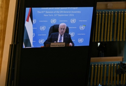 Abbas tells UN Palestinian delegation was 'unlawfully' denied visas, warns 'we will not accept displacement'