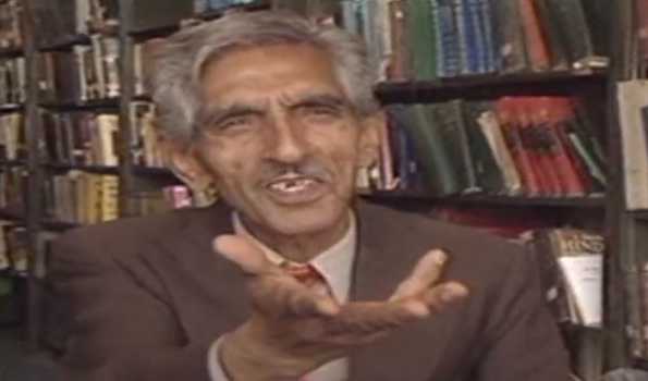 Kashmir's legendary poet and Jnanpith awardee Rehman Rahi passes away